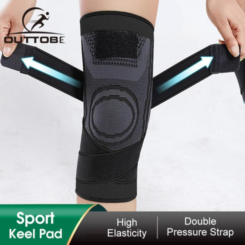 Gray Colour  (২ পায়ের ২ পিস ) Knee Pain Reducer Knee pad