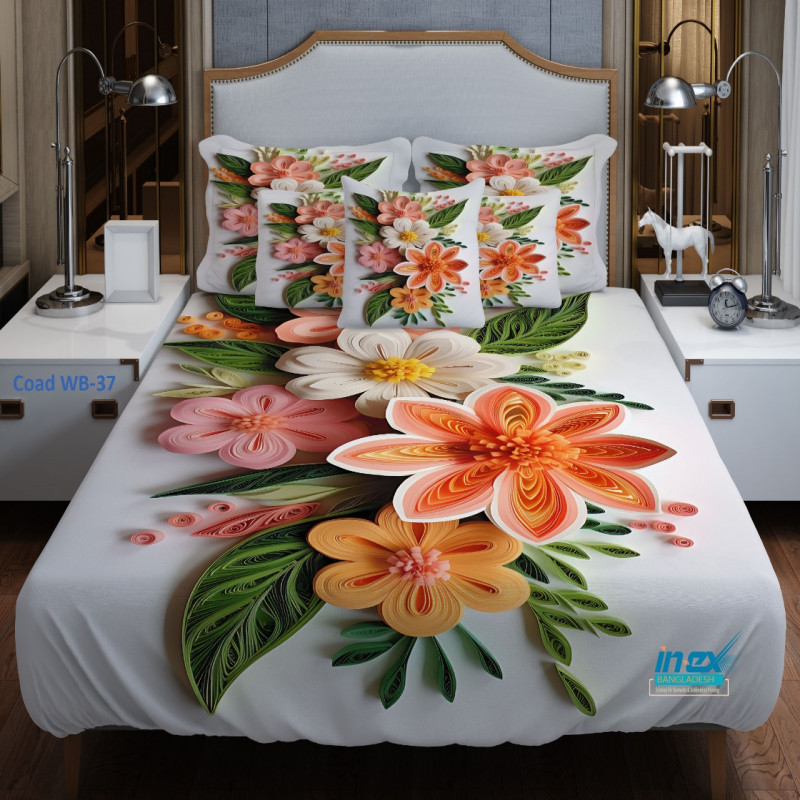 3D Bedsheet ( Coad WB-37)