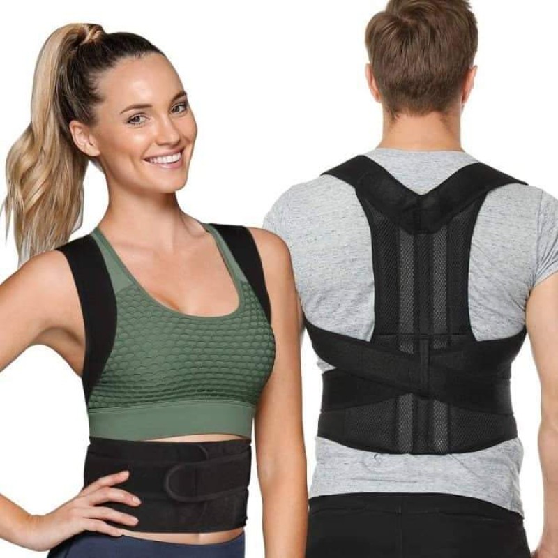 Free Size Back Posture Support Belt _ 100% অনেক কার্যকরী)