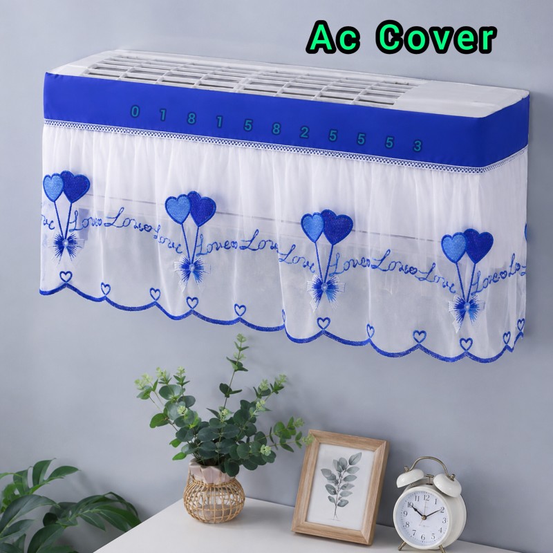 Blue Love  Premium Ac Cover