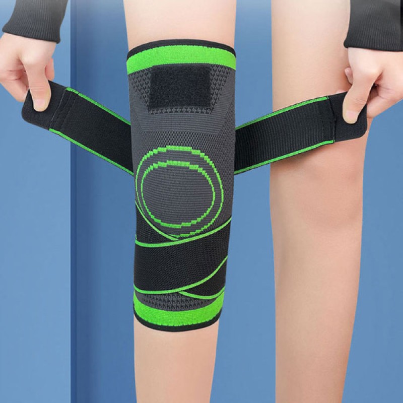 knee pad Light and Dark Green